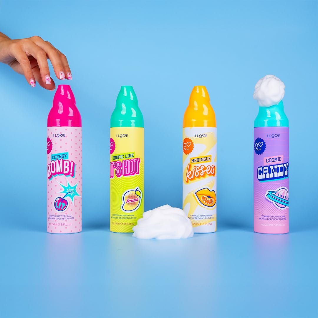 Піна для душу I LOVE Cosmic Candy з ароматом цукрової вати 250 мл, фото №7 Піна для душу I LOVE Cosmic Candy з ароматом цукрової вати 250 мл, фото №7