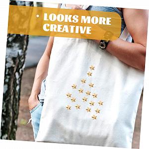 Украшения для ногтей Металл Pentagram Mikinona 200 шт synthetic.ua - Фото 1