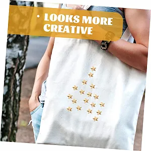 Прикраса для нігтів Метал Pentagram Mikinona 200 шт synthetic.ua - Фото 1