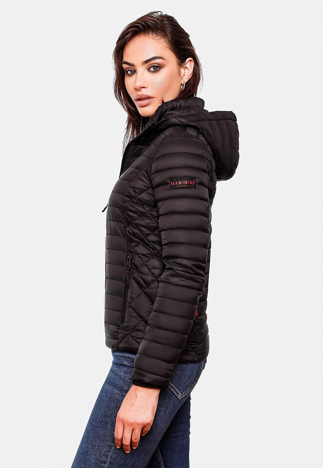 Легкая переходная куртка Marikoo, стеганая куртка с капюшоном Velvet Paw XS–XXL, фото №5