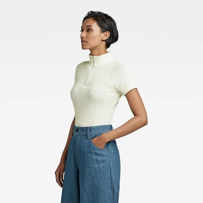 Женский топ G-Star RAW Cycling Ultra Slim Zip Top - L, фото №2