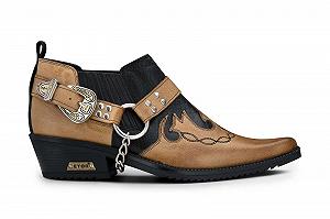 Туфли Infinity Leather Goth Кожаные Winklepickers Cuban Rock Motorcyclist Punk Western - Фото 1