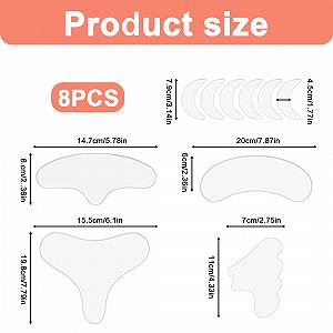 Пластыри от морщин OUDQFCJ, 8 шт. synthetic.ua - Фото 1