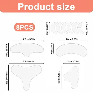 Пластирі від зморшок OUDQFCJ, 8 шт. synthetic.ua - Фото 1