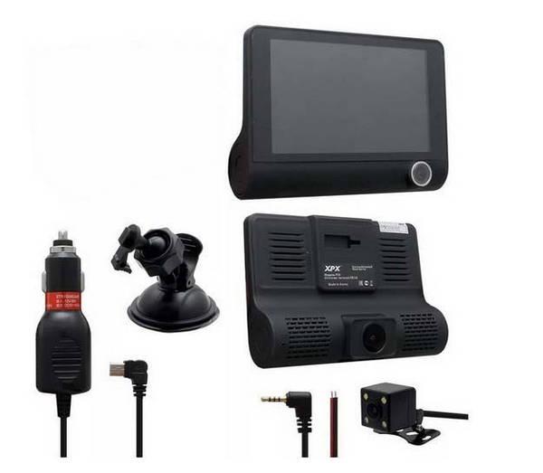 Видеорегистратор автомобильный на 3 камеры SD319/z233D DVR Full HD 1080P, фото №1 Видеорегистратор автомобильный на 3 камеры SD319/z233D DVR Full HD 1080P, фото №1