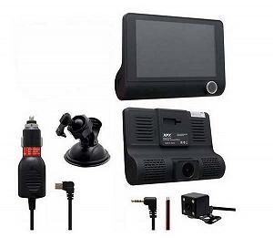 Видеорегистратор автомобильный на 3 камеры SD319/z233D DVR Full HD 1080P - Фото 1