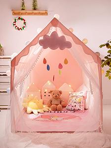 Детская палатка Star Lights & Mat Large Princess с окнами девочки - Фото 1