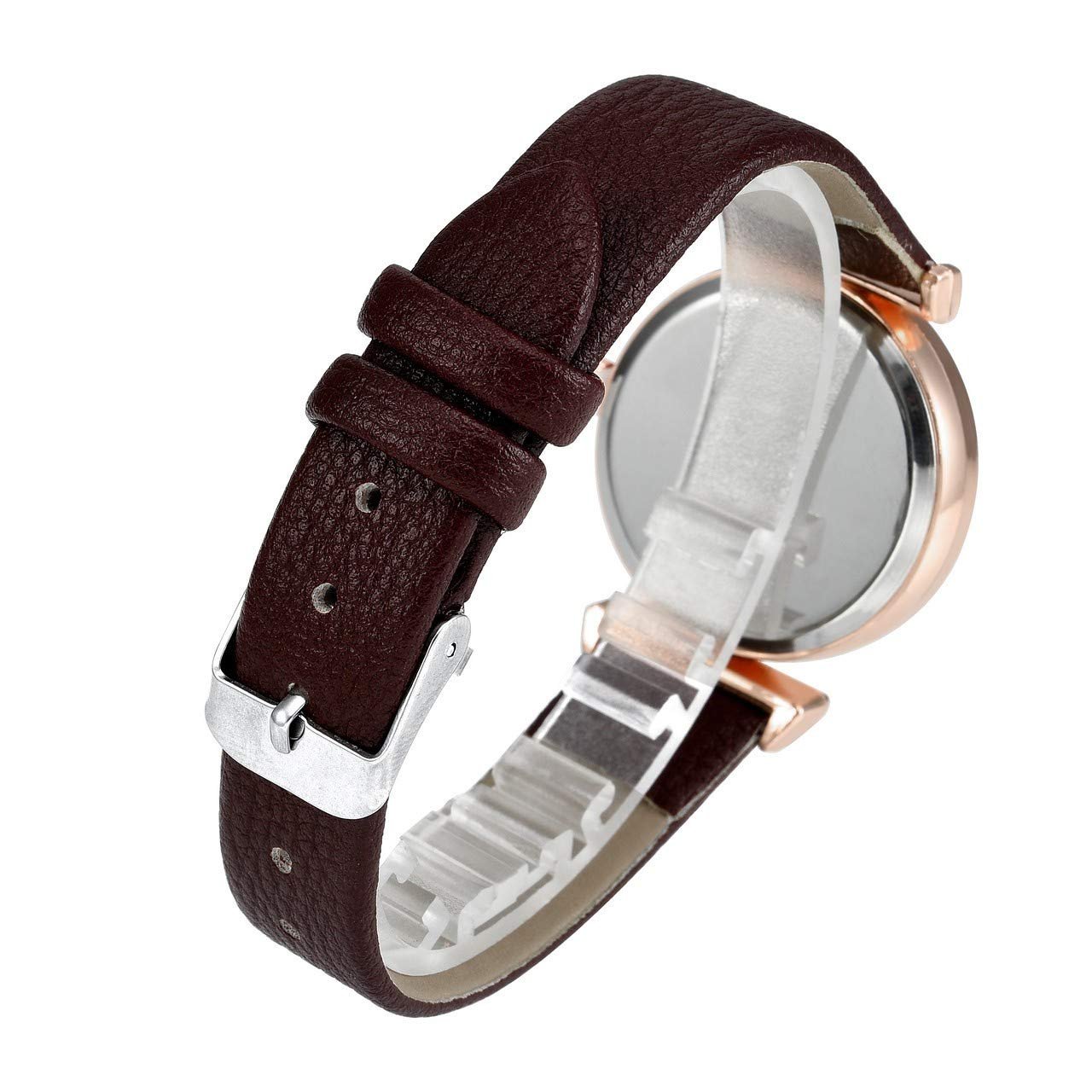 Часы Женские Классические JSDDE с Арабскими Цифрами, Тонкий Ремешок, Аналоговый Кварцевый Механизм, фото №5