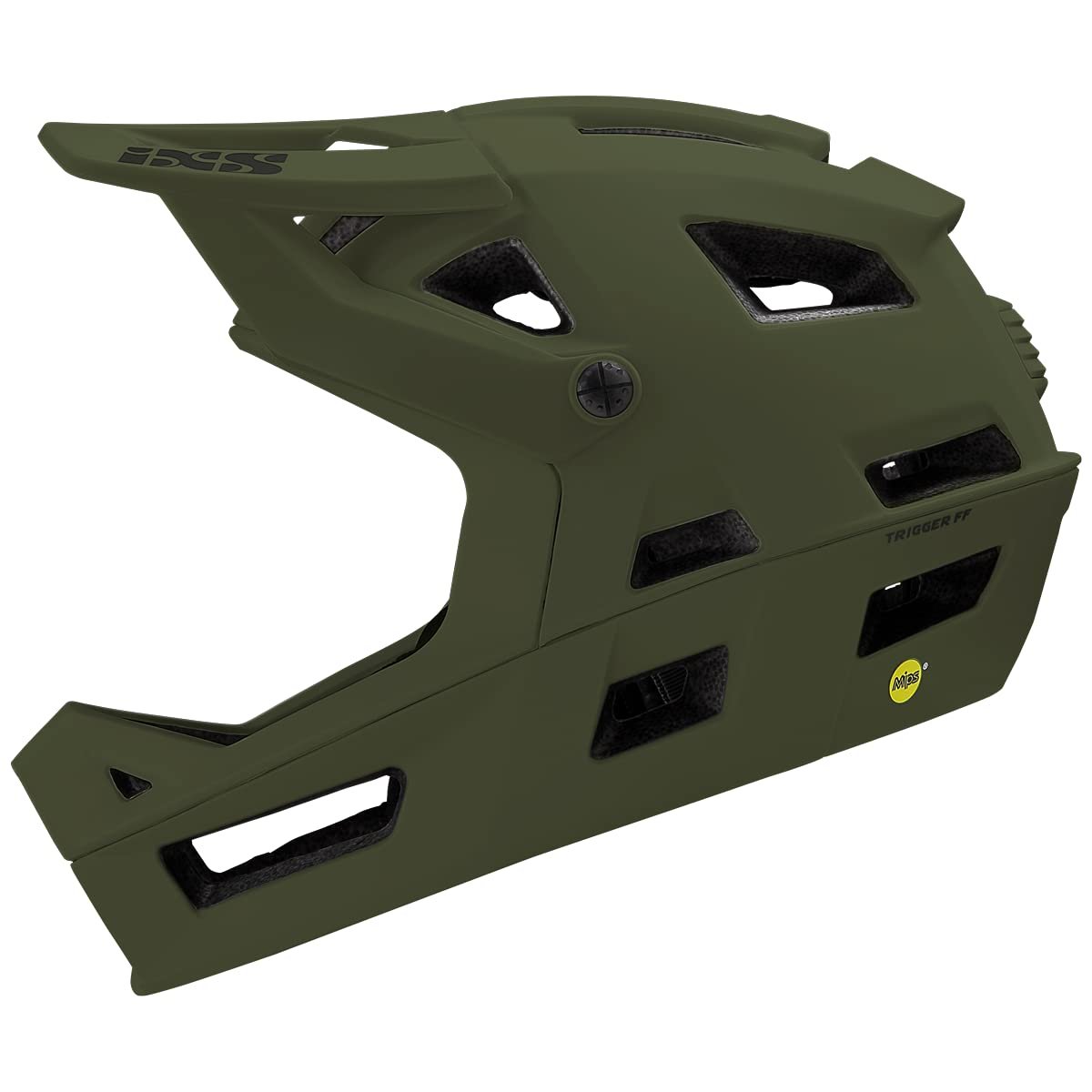 Шолом IXS Enduro MTB Trigger FF MIPS Оливковий, фото №3
