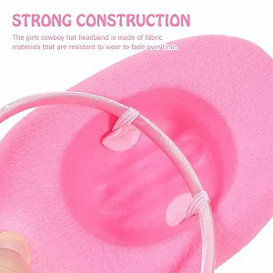 Обруч на голову Капелюх міні-ковбойський Gatuida Рожевий ціна на synthetic.ua - Фото 1 Обруч на голову Капелюх міні-ковбойський Gatuida Рожевий synthetic.ua - Фото 1