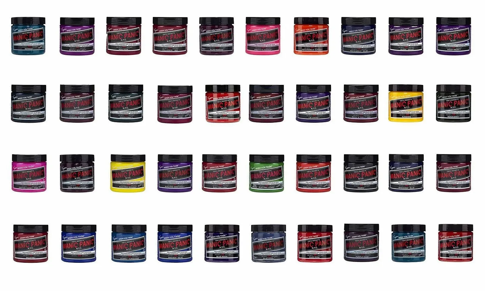 Крем-фарба Manic Panic Classic Cream Psychedelic Sunset Помаранчевий, напівперманентна, 2 x 118 мл, фото №5 Крем-фарба Manic Panic Classic Cream Psychedelic Sunset Помаранчевий, напівперманентна, 2 x 118 мл, фото №5