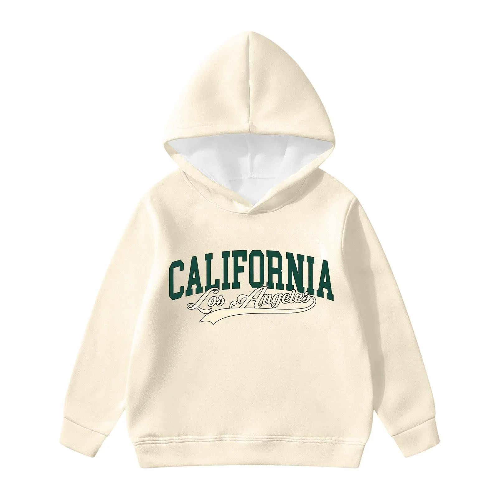 Пуловер для дівчинки , з принтом USA, без капюшона та кишень, фото №2