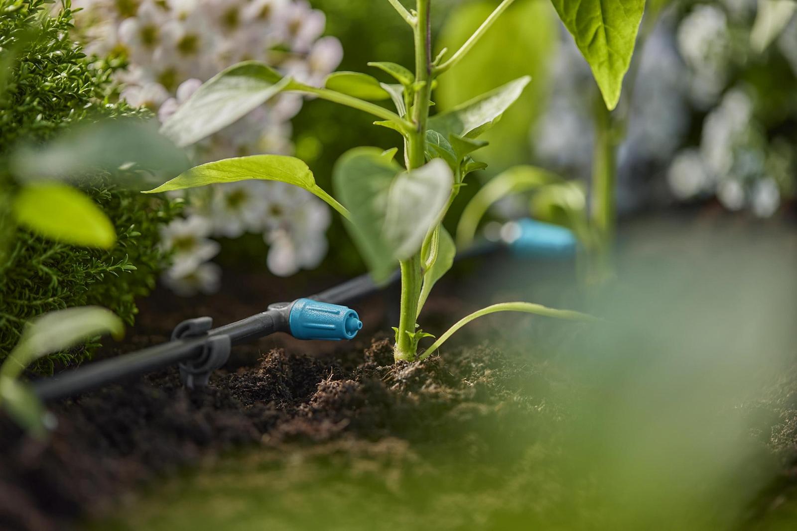 Рядний зрошувач Gardena Micro-Drip System 13315-20 регульований 0-15 л/год, фото №6 Рядний зрошувач Gardena Micro-Drip System 13315-20 регульований 0-15 л/год, фото №6