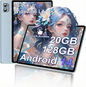 Планшет 10.1" DEERTIME E15 6+14/128Gb 8 ядер Android 14 6000 mAh Blue - Фото 1