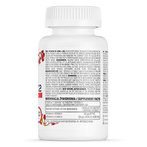 Витамин D3 4000+K2 Ostrovit Vitamin 110 tabl synthetic.ua - Фото 1