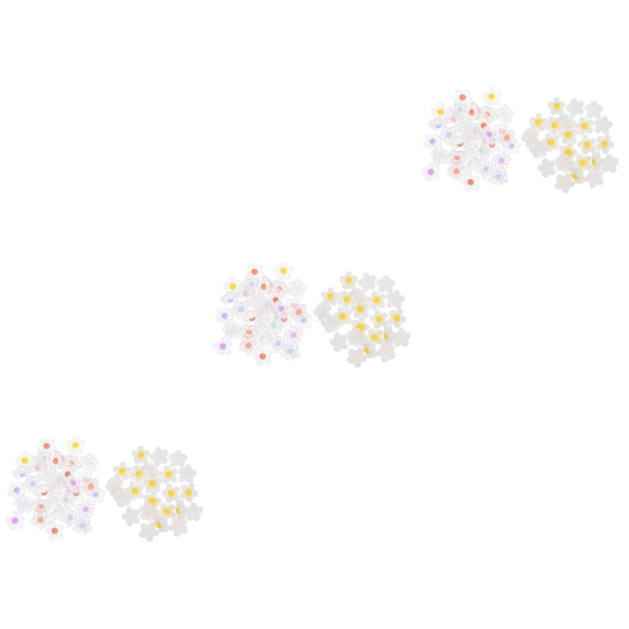 Прикраса для нігтів Квіти Beavorty для декорування з епоксидної смоли, 300 шт. Аксесуари для манікюру вдома та в салоні, фото №1