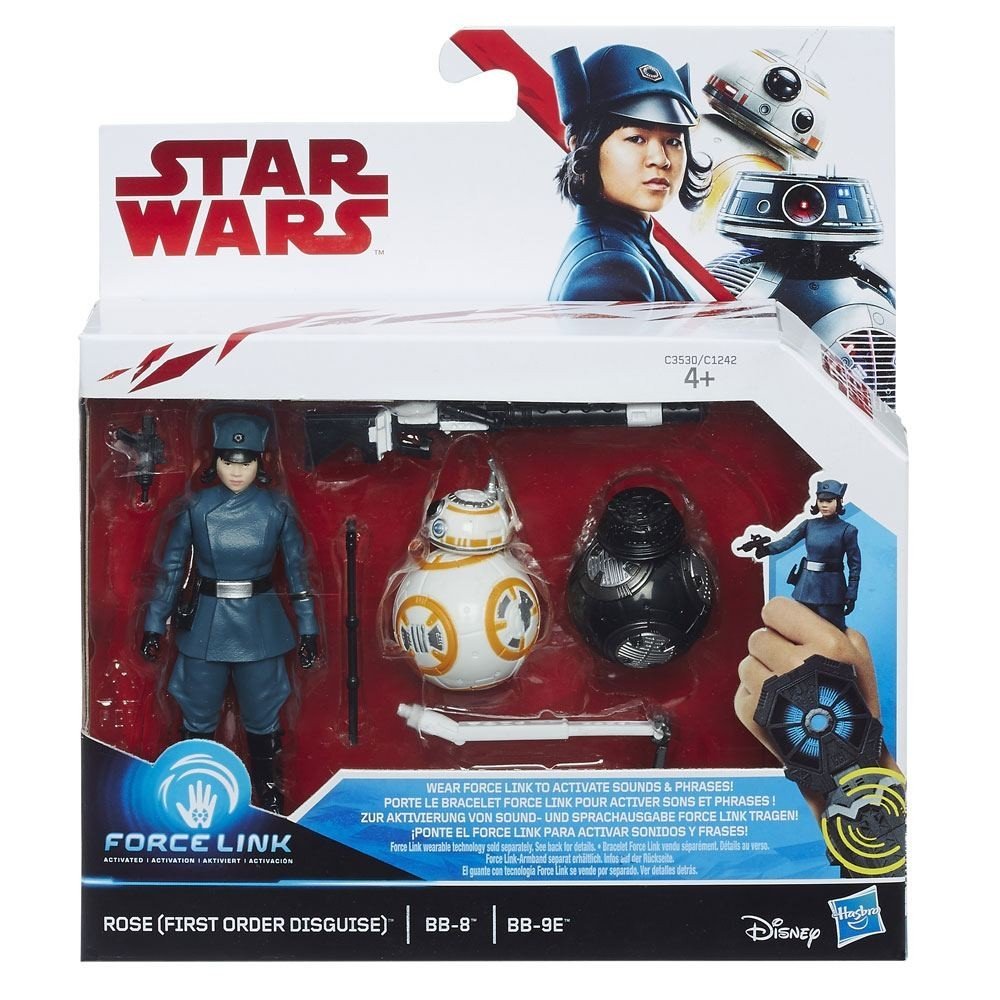 Фігурка Hasbro Star Wars Force Link Rose BB-8, B8-9E Червоний, фото №1