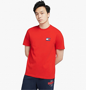 Футболка Tommy Jeans Badge Logo Красный L - Фото 1