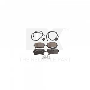 Комплект тормозных колодок дискового тормоза NK 224786 для AUDI VW, задняя ось - Фото 1