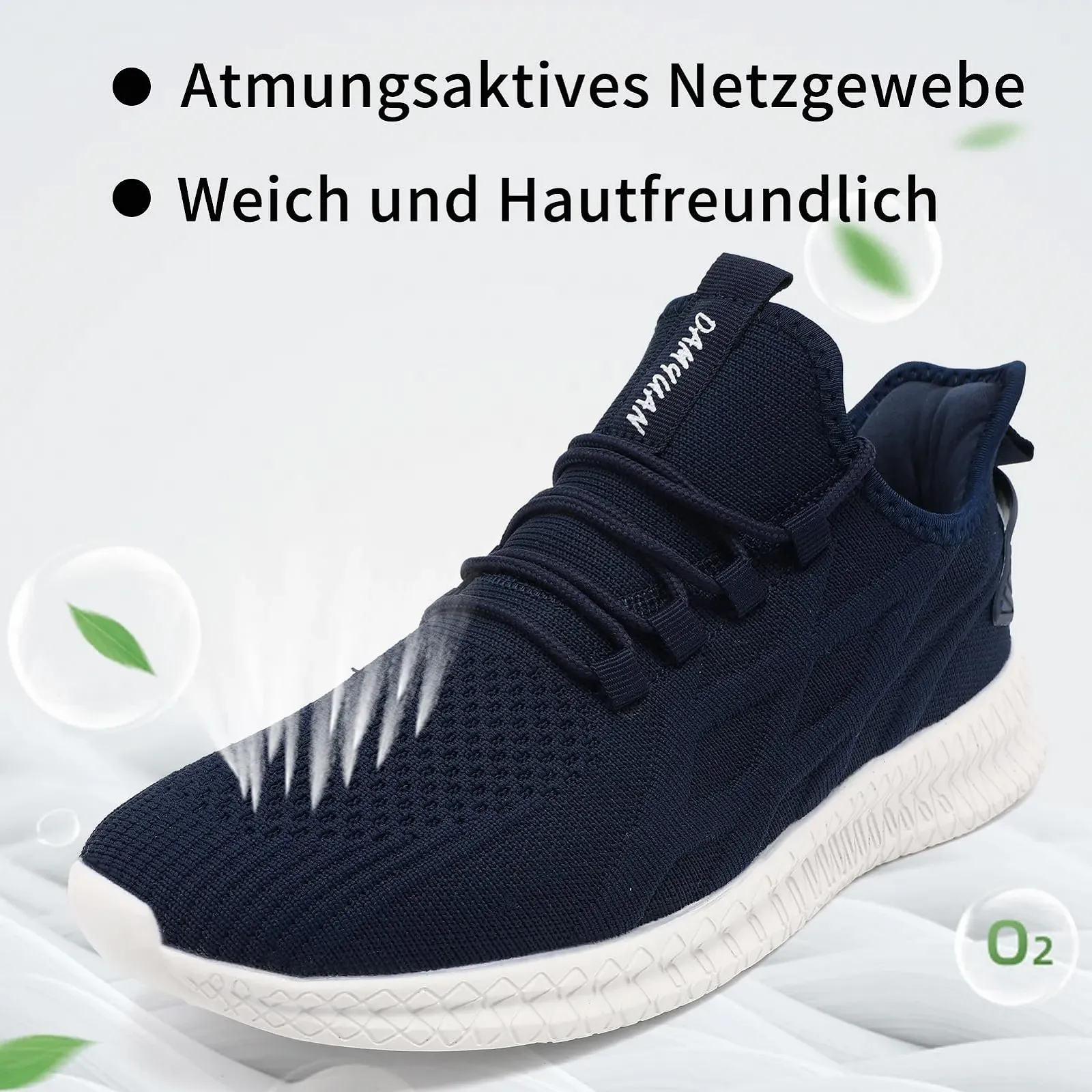 Чоловічі Кросівки IVQDZL Літні Спортивні Кросівки для Бігу, фото №3 Чоловічі Кросівки IVQDZL Літні Спортивні Кросівки для Бігу, фото №3