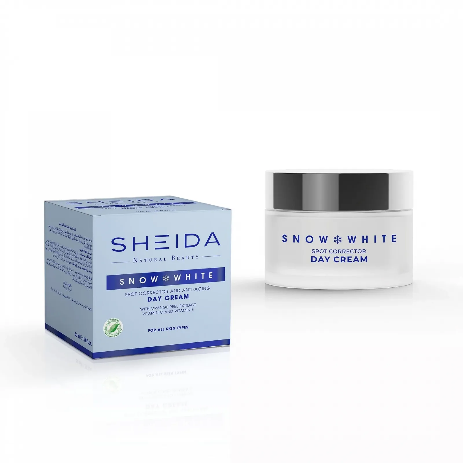 Денний крем для відбілювання та корекції плям Sheida SPF 15+ 50 мл, фото №2