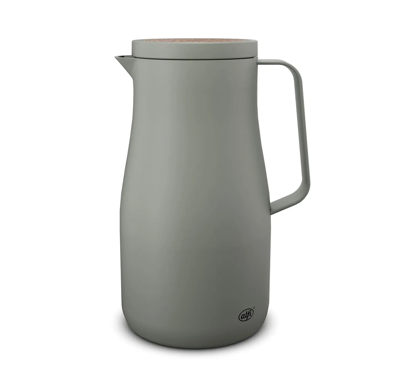 Термос-кавник alfi STUDIO TEA Matcha Green, 1.0 л, двостінна нержавіюча сталь, гвинтова кришка, великий отвір, фото №1