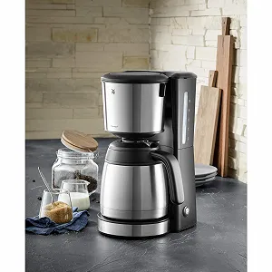 Капельная кофеварка WMF Bueno Pro 10 чашек Система «капля-стоп» Поворотный фильтр Автоотключение 900 W с термокувшином synthetic.ua - Фото 1