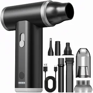 Электрическая воздуходувка-пылесос 2-в-1 110 000 об/мин Аккумуляторная 4000 мАч - Фото 1