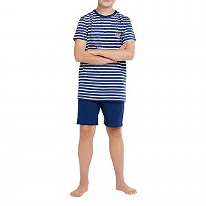 Комплект пижамы Schiesser для мальчиков, короткий, органический хлопок (Ll) synthetic.ua - Фото 1