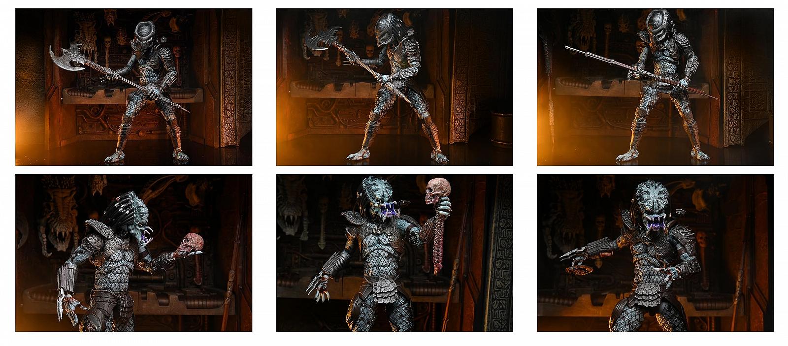 Фігурка NECA Predator Ultimate Warrior Predator, пластик, у подарунковій коробці, фото №2
