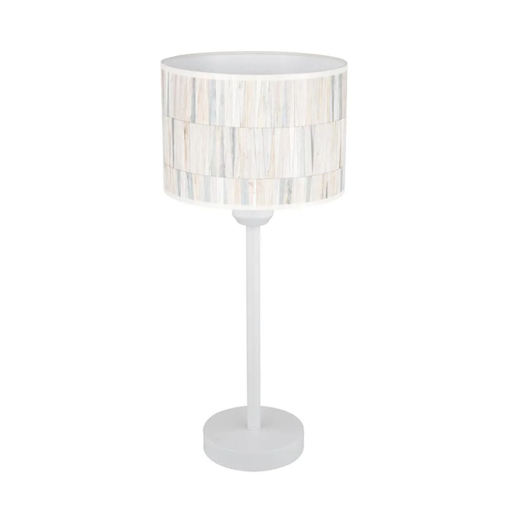 Настільна лампа SPOT LIGHT Retro Метал 1x E27 30x45 см Біла, фото №5