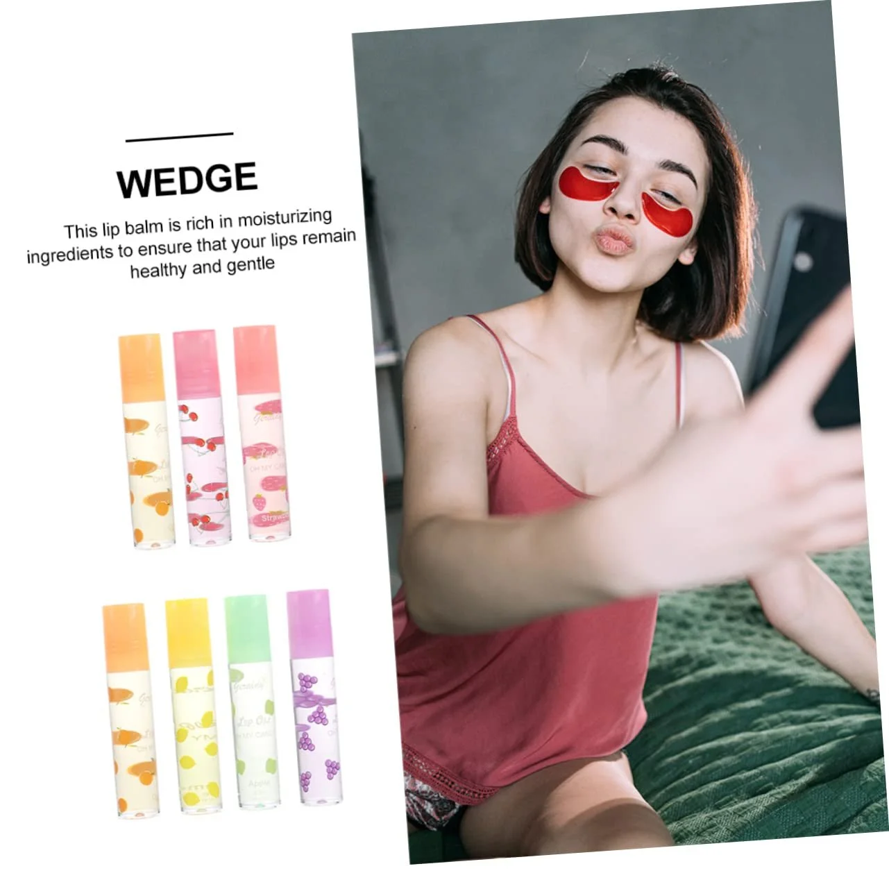 Блиск для губ Outanaya 7 шт. Фруктовий, фото №3 Блиск для губ Outanaya 7 шт. Фруктовий, фото №3