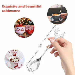 Набор ложек Silver Elk Christmas, нержавеющая сталь, 6 шт synthetic.ua - Фото 1