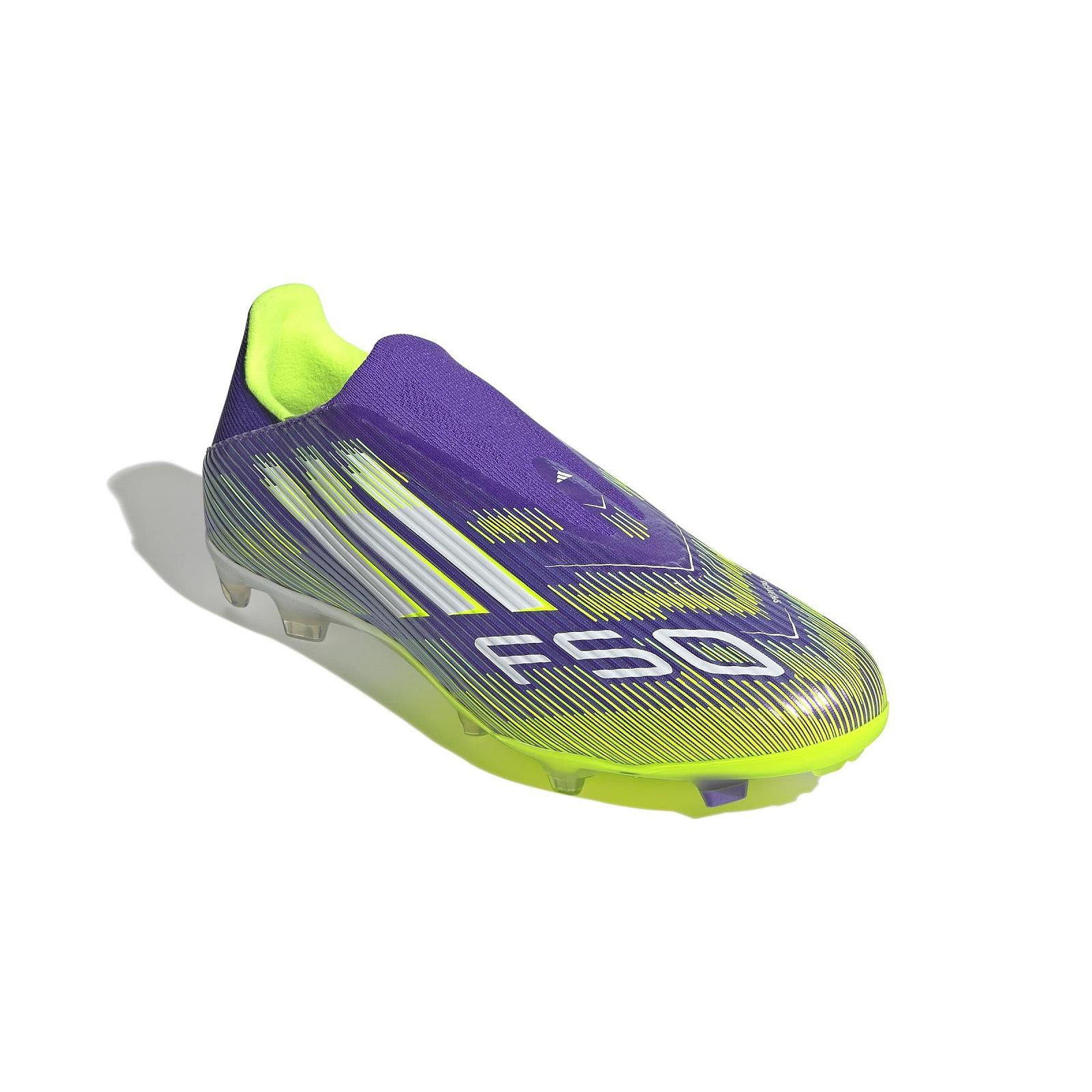 Футбольні бутси adidas Unisex F50 League Laceless Firm Ground, фото №3