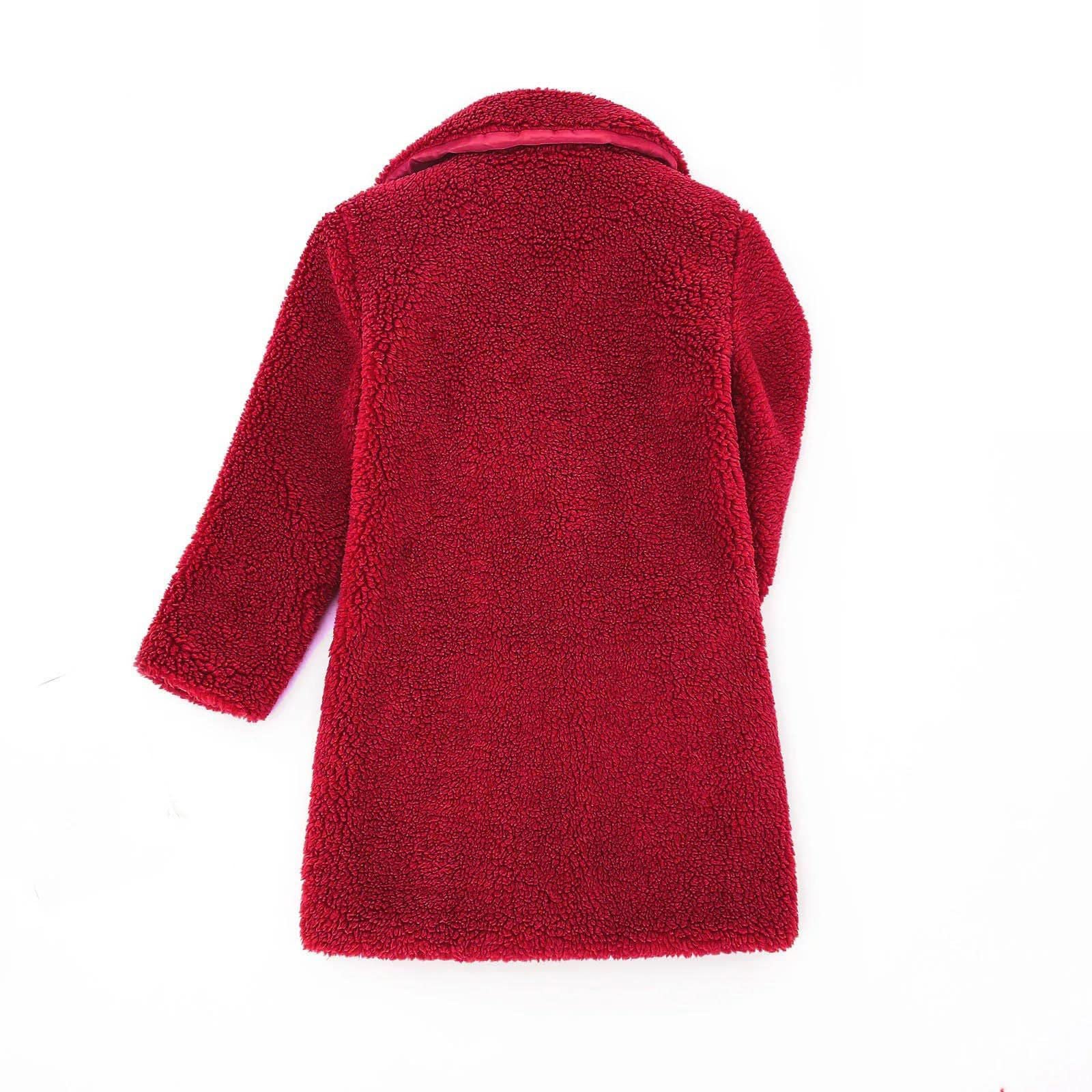 Пальто Teddyfleece Для девочки Элегантное Флисовое пальто Теплый Флисовый Тренч Пуговицы Отложной воротник Ветровка Однотонный Плюшевый Удобный Шерстяной Длинный рукав Зимняя парка Куртка для активного отдыха, фото №6 Пальто Teddyfleece Для девочки Элегантное Флисовое пальто Теплый Флисовый Тренч Пуговицы Отложной воротник Ветровка Однотонный Плюшевый Удобный Шерстяной Длинный рукав Зимняя парка Куртка для активного отдыха, фото №6