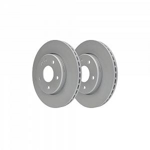 Гальмівний диск ATE 24.0122-0132.1 для MERCEDES-BENZ передня вісь synthetic.ua - Фото 1