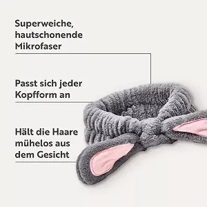 Повязка на голову Косметическая M. Asam Bunny с кроличьими ушками для ухода за лицом и макияжа из высококачественного и эластичного микроволокна цена на synthetic.ua - Фото 1 Повязка на голову Косметическая M. Asam Bunny с кроличьими ушками для ухода за лицом и макияжа из высококачественного и эластичного микроволокна synthetic.ua - Фото 1