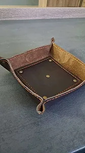 Шкіряний органайзер ручної роботи Valet Tray synthetic.ua - Фото 1