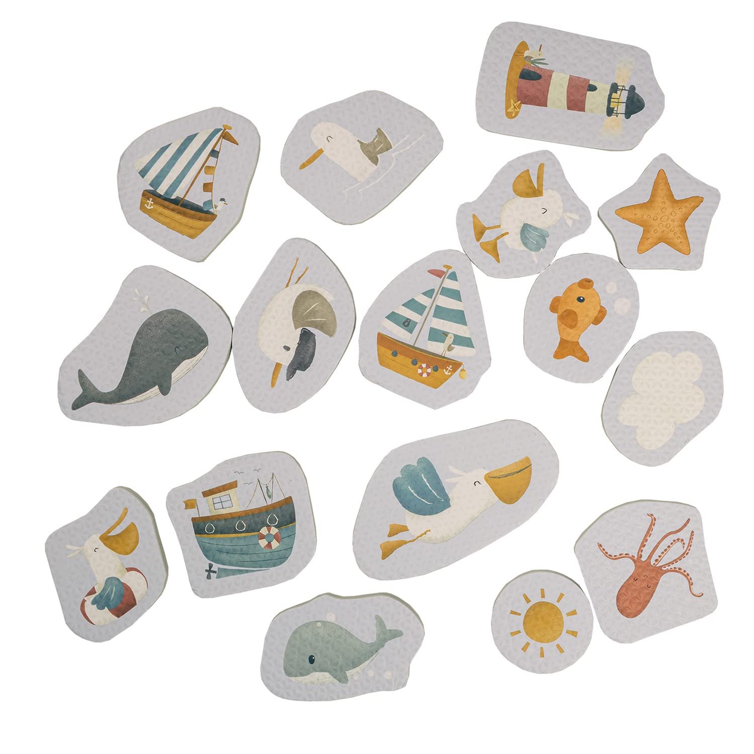 Игрушка для ванной Little Dutch Sailors Bay Фигурки из пены для ванной, фото №1