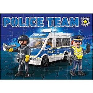 Пазл Dohe Educa Progressive Puzzle Playmobil Police 48 елементів - Фото 1