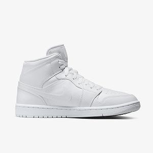 Кросівки Jordan 1 Mid White 37.5 - Фото 1