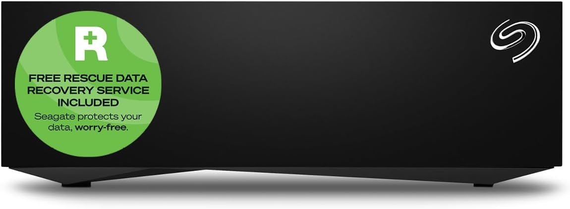 Зовнішній накопичувач Seagate Desktop Drive 8TB Black (STGY8000400), фото №1