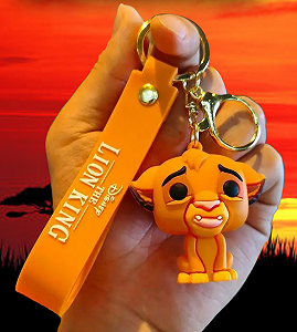 Брелок The Lion King Simba для рюкзака, ключей, 5 см - Фото 1