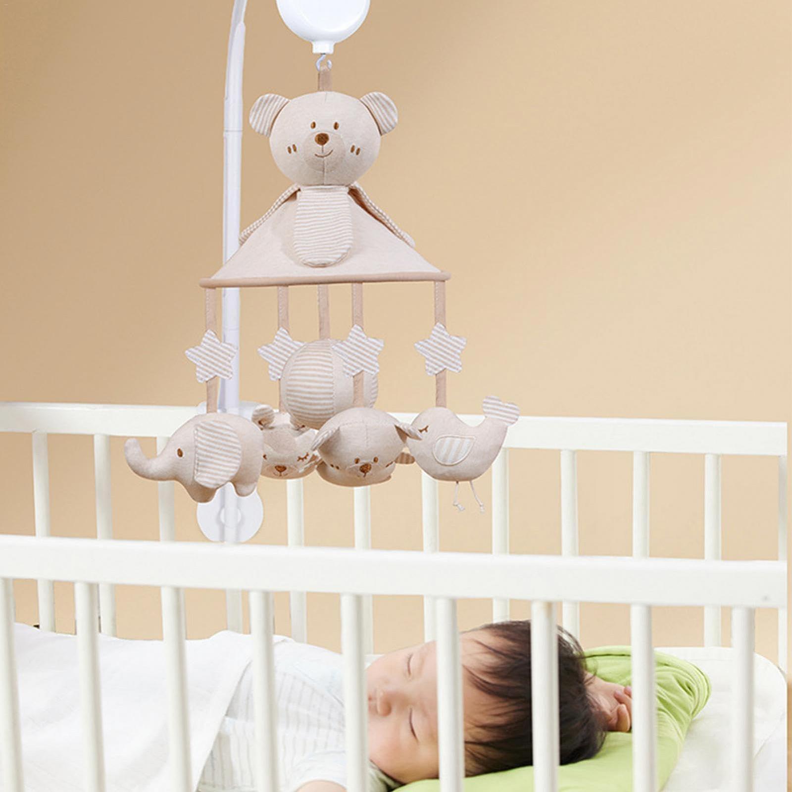 Мобиль для кроватки Crib Mobile для девочек музыкальный с милыми животными, фото №2