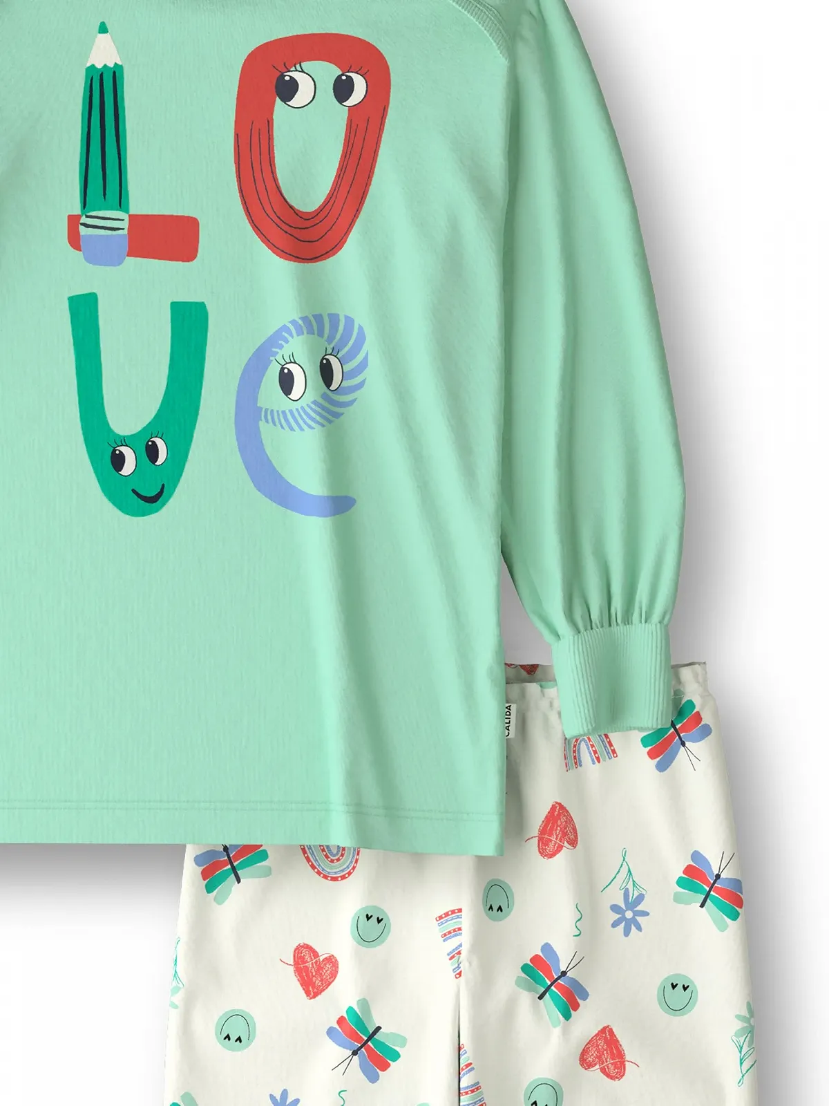 Піжама CALIDA Дитяча 100% органічна бавовна з манжетами, фото №2