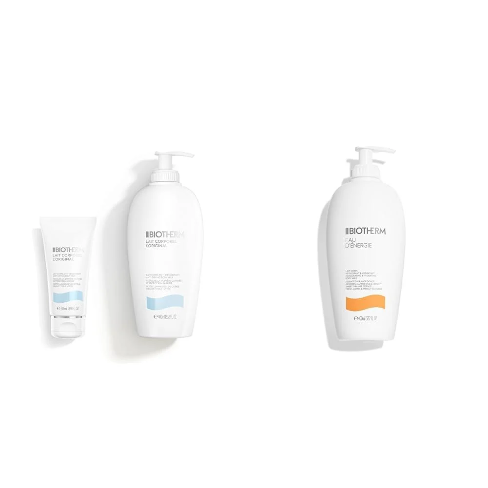 Набір для тіла Молочко Lait Corporel 400 мл + Молочко Lait Corporel 50 мл + Молочко для тіла Eau Energy 400 мл, фото №1