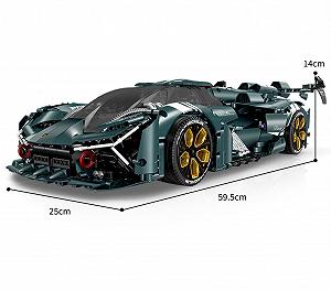 Technik Модельна машинка Lambo Terzo Millennio з двигунами 1:8 набор автомобільних блоків 3466 деталей synthetic.ua - Фото 1