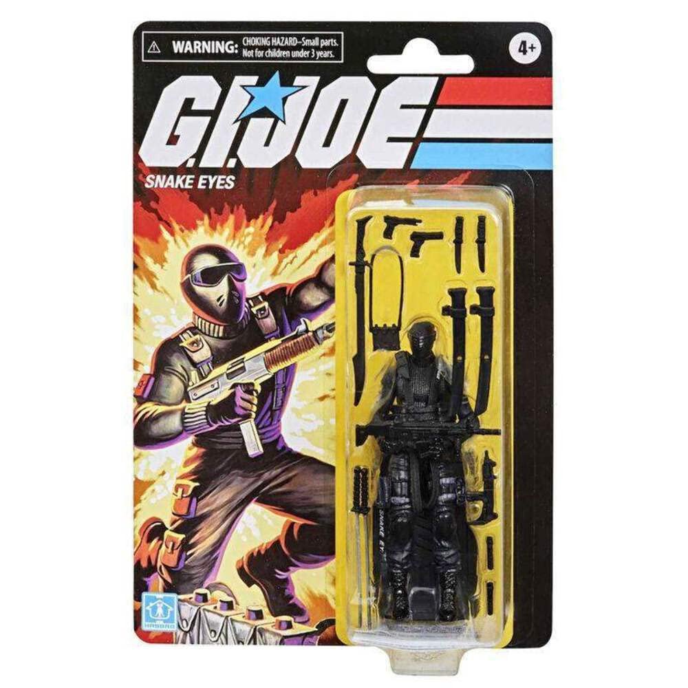 Фігурка G.I. Joe Ретро Колекція Snake Eyes, фото №1