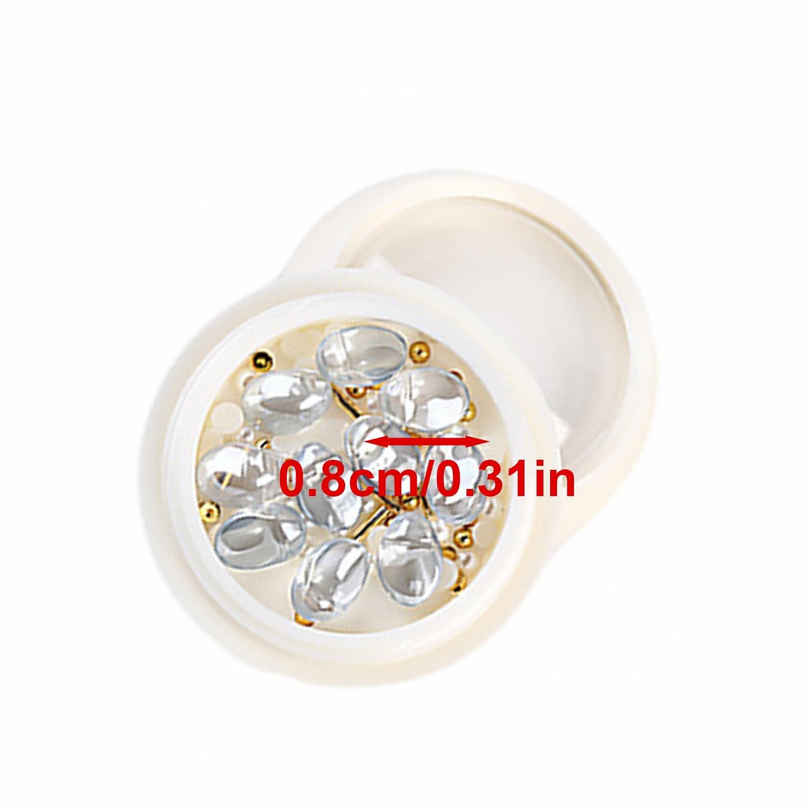 Стразы для ногтей Crystal Symphony 10 шт., разноцветные, фото №7