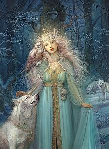 Пазл Buffalo Games Annie Stegg Gerard The Snow Queen 1000 элементов 68 x 52.6 см - Фото 1
